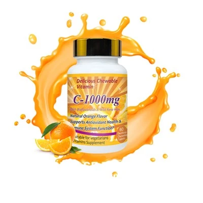 C Vitamini Komprine 1000mg Çiğnenebilir Tabletler
